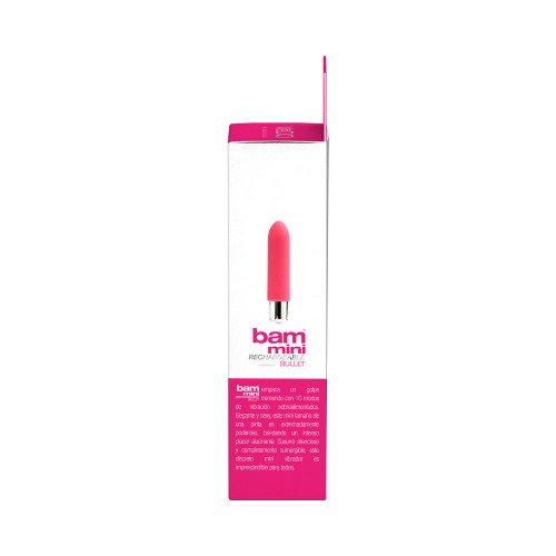 VeDO Bam Mini Rechargeable Bullet Vibe Foxy Pink