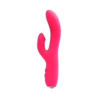 VeDO Rockie Vibrador Doble Recargable - Rosa Zorra