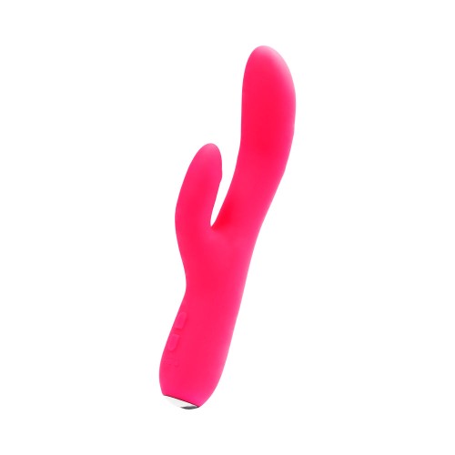 VeDO Rockie Vibrador Doble Recargable - Rosa Zorra