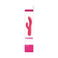 VeDO Rockie Vibrador Doble Recargable - Rosa Zorra