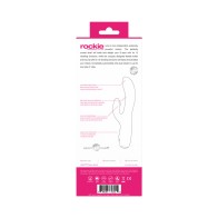 VeDO Rockie Vibrador Doble Recargable - Rosa Zorra