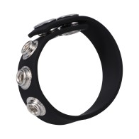 Rock Solid Silaflex 5-Snap Adjustable Cock Ring