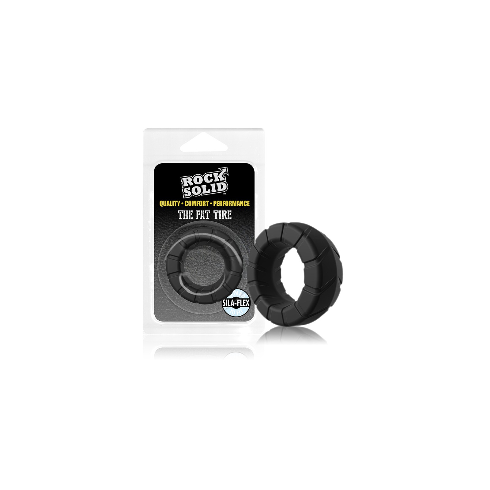 Anillo para el Pene Rock Solid Silaflex Fat Tire