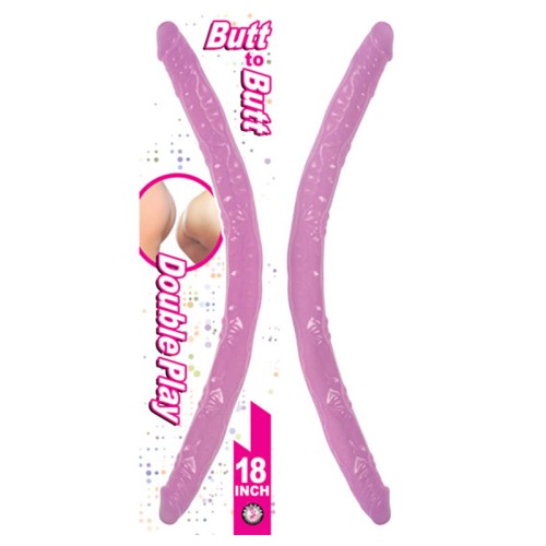 Butt To Butt 18in Double Dong Pink