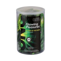 ONE Glowing Pleasure Jar 100 Condoms