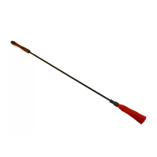 Rouge Wooden Handle Riding Crop for Intense Pleasure