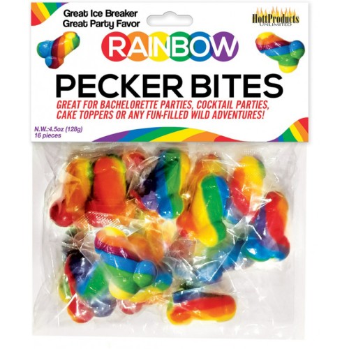 Rainbow Pecker Bites 16 Bag