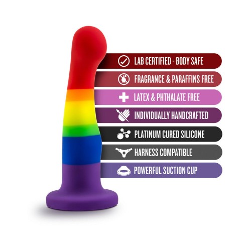 Avant Pride P1 Freedom 6 in. Silicone Dildo