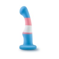 Avant Pride P2 True Blue 6 in. Silicone Dildo