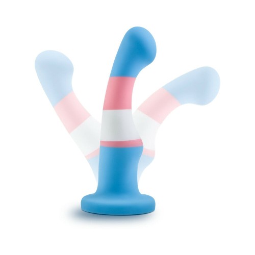 Dildo de Silicona Avant Pride P2 True Blue de 6 in.