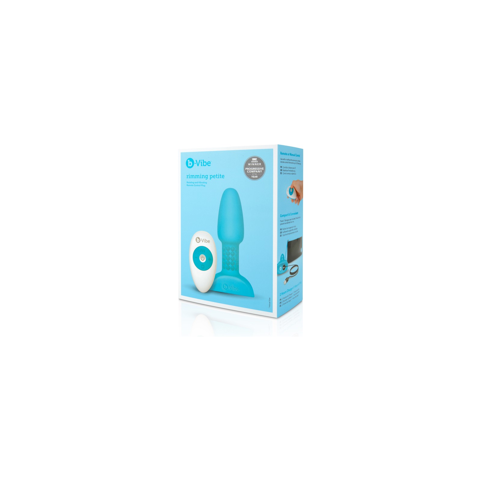 b-Vibe Rimming Petite Rotating Vibrating Plug