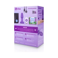 Plug Rotativo y Vibrante Rimming Petite b-Vibe Morado