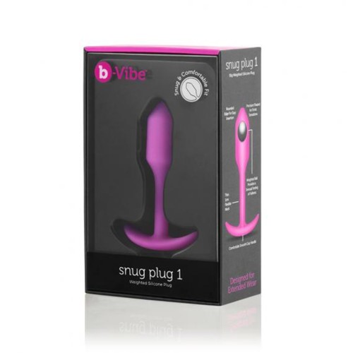 b-Vibe Snug Plug 1 para Placer Discreto