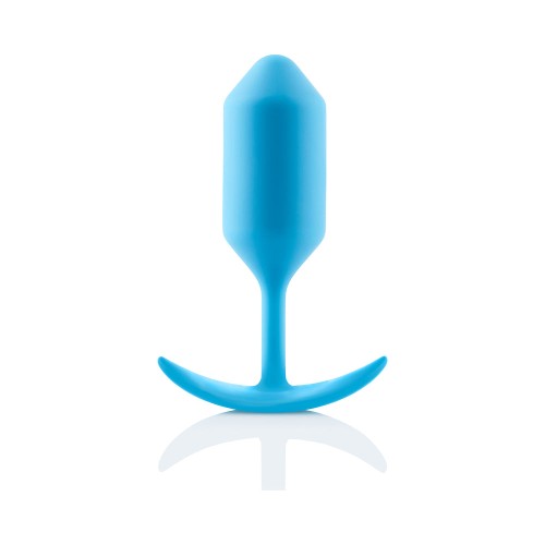 Weighted Silicone Anal Plug for Discreet Pleasure