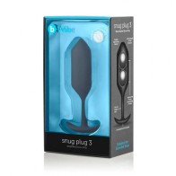 Plug Anal de Silicona con Peso b-Vibe Snug Plug 3