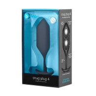 b-Vibe Snug Plug 4 Plug Anal Ponderado