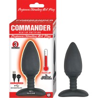 Plug Vibrante Caliente Commander - Amigable para Principiantes