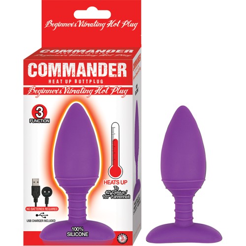 Commander Beginner Vibrating Hot Plug for Beginners