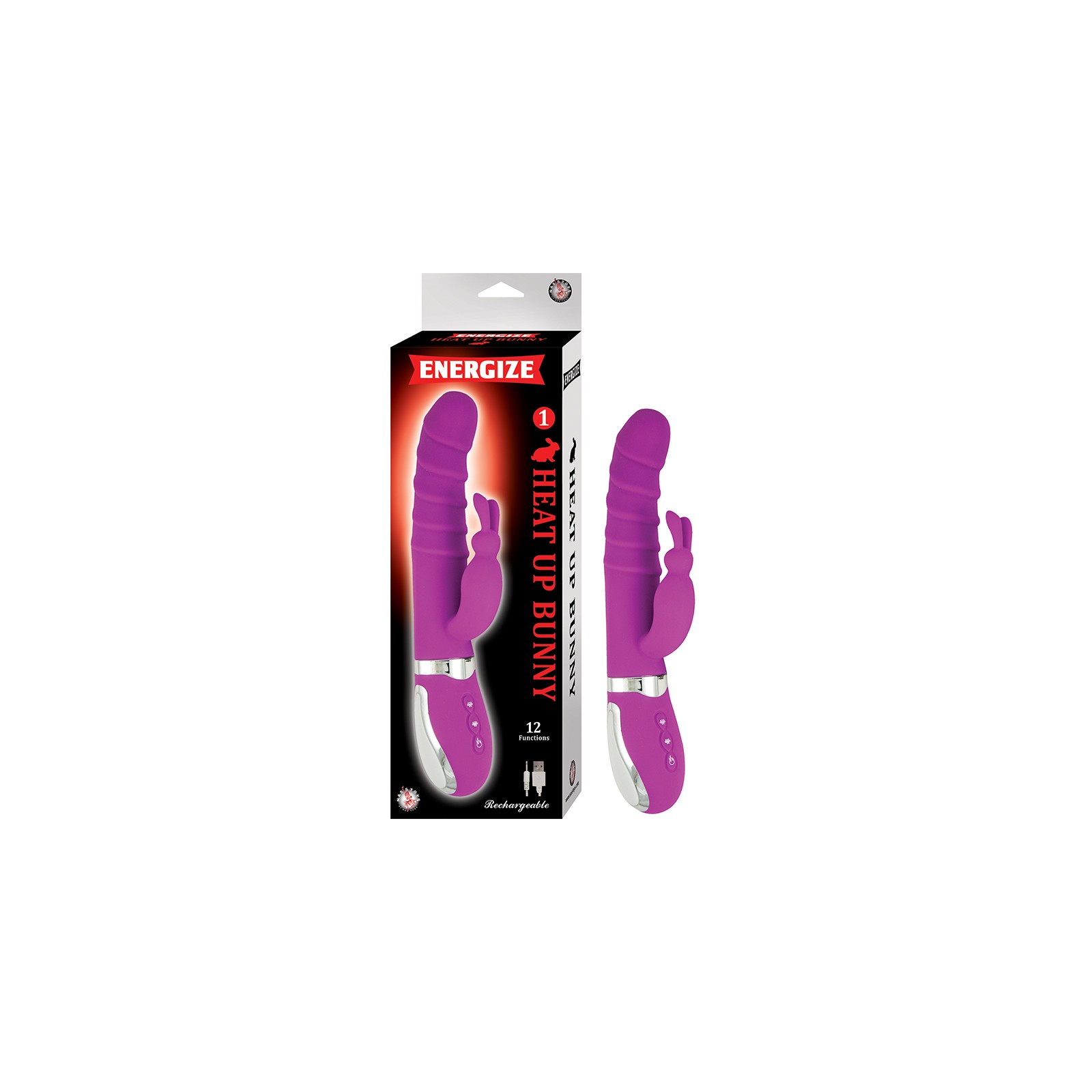 Energize Heat Up Bunny 1 - 12 Functions of Pleasure