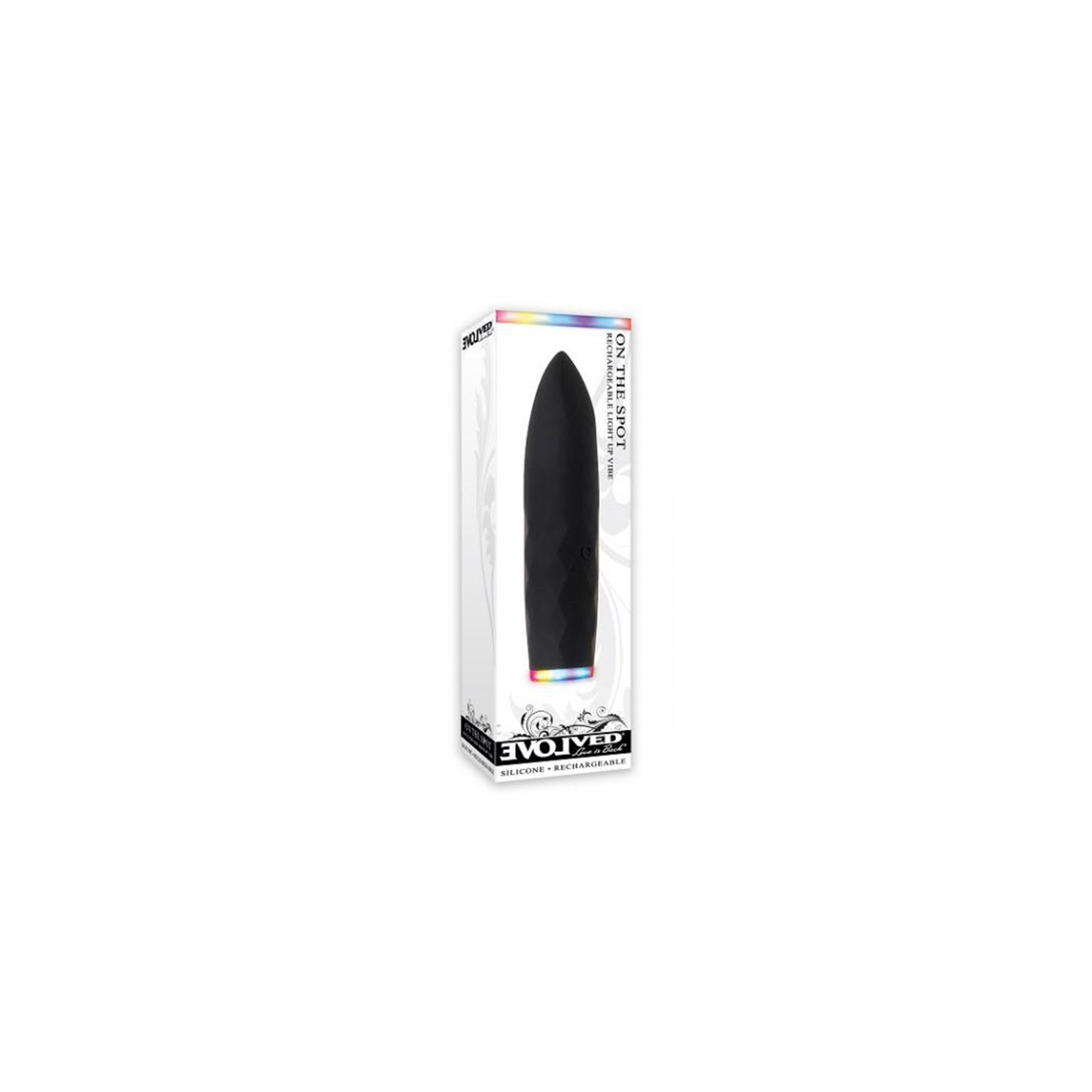 Evolved On The Spot Vibrador Bullet Recargable Negro