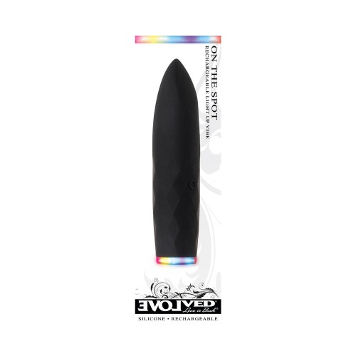 Evolved On The Spot Vibrador Bullet Recargable Negro