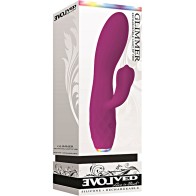 Evolved Glimmer Rechargeable Dual Stimulator for Ultimate Pleasure