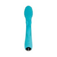 Evolved Aqua Bunny Rechargeable Vibrator for All Pleasure