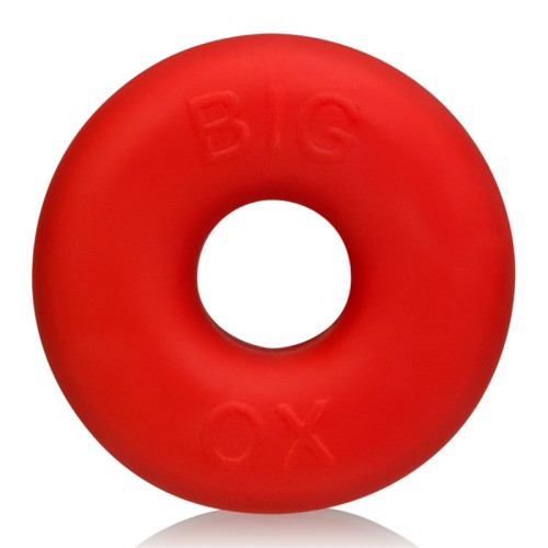 OxBalls Big Ox Cockring Red Ice - Enhancing Pleasure