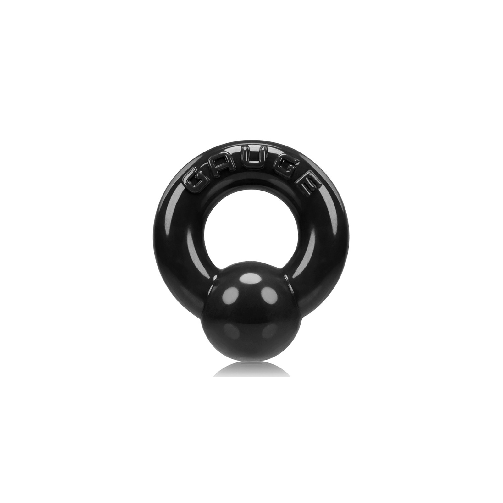 Anillo para el Pene OxBalls Gauge Negro para Placer Extremo