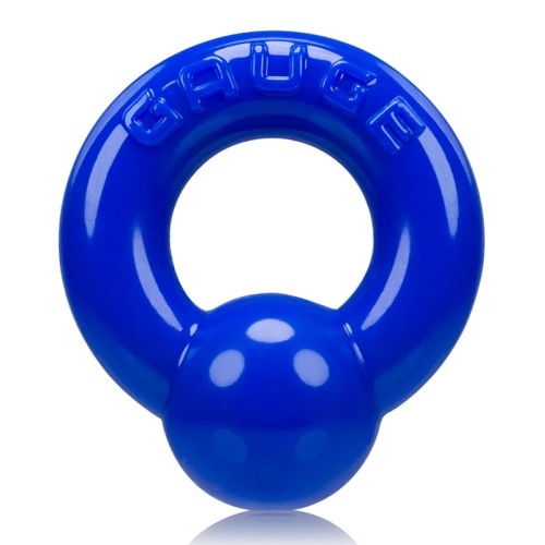 OxBalls Gauge Comfortable Cockring in Police Blue