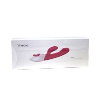 Vibrador de Doble Estimulación Activado por Sonido Nalone Dancer Rosa