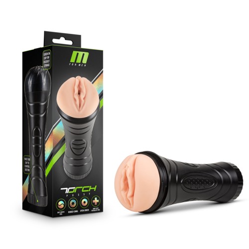 M para Hombres Torch Estimulador Vaginal - Beige