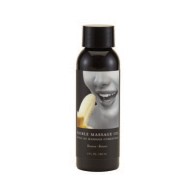 Earthly Body Edible Massage Oil Banana