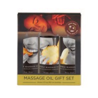 Earthly Body Edible Massage Oil Gift Set