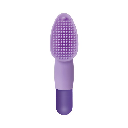 Evolved Fingerific Vibrador de Silicona Recargable para Dedo Púrpura