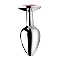 Plug Anal Booty Sparks con Joya Rosa Pequeño