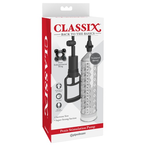 Pipedream Classix Penis Stimulation Pump for Size Enhancement