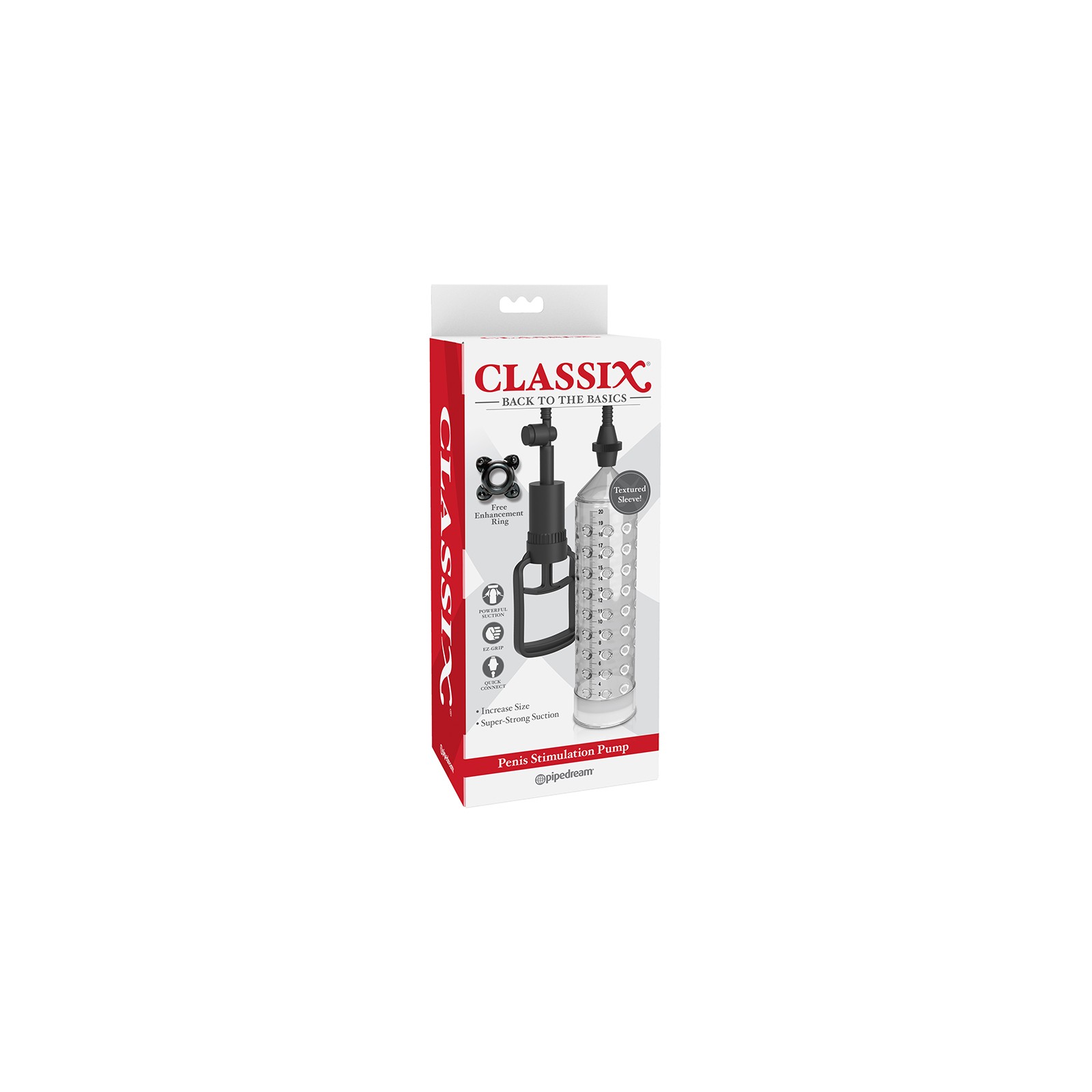 Pipedream Classix Penis Stimulation Pump for Size Enhancement