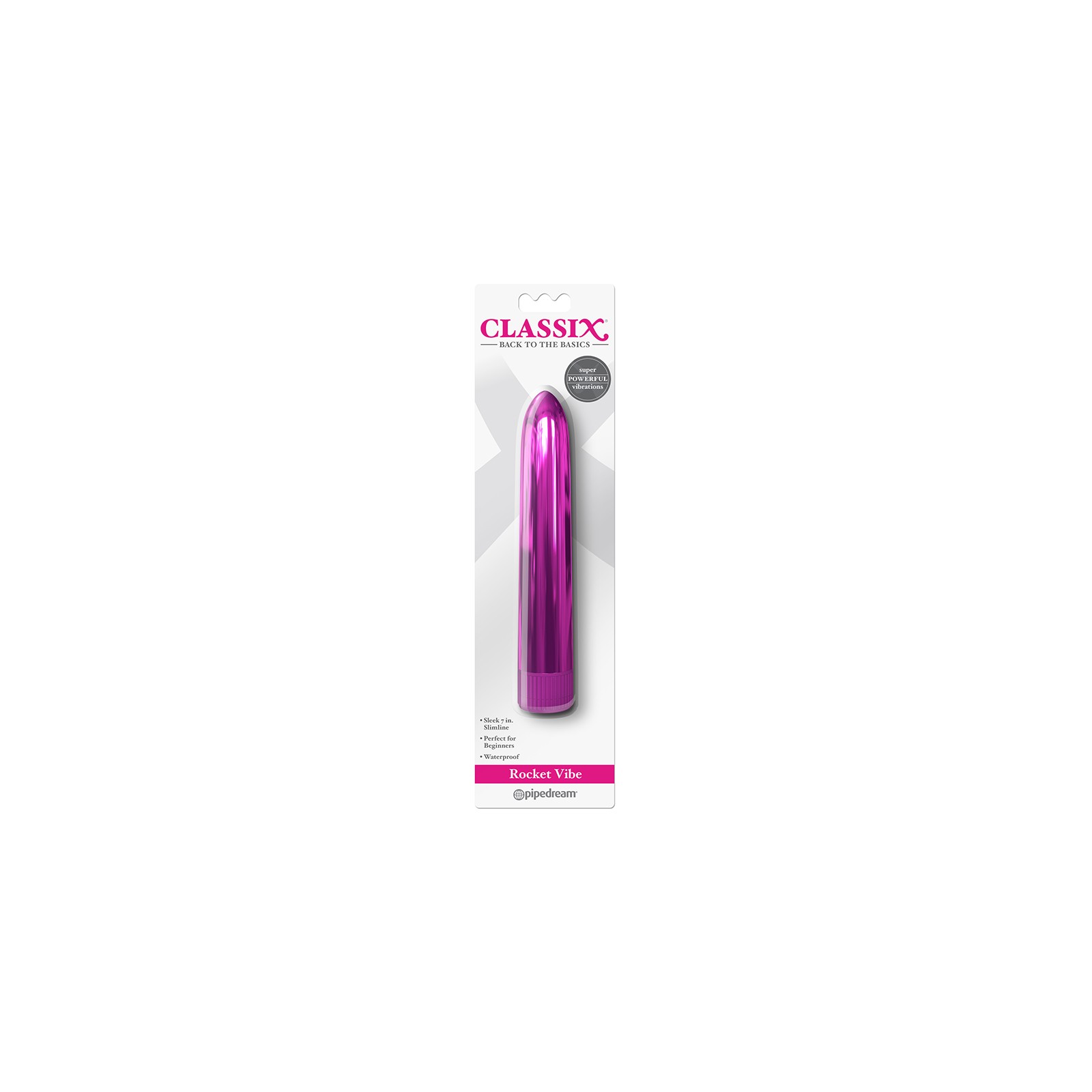 Vibrador Rocket de Pipedream Classix