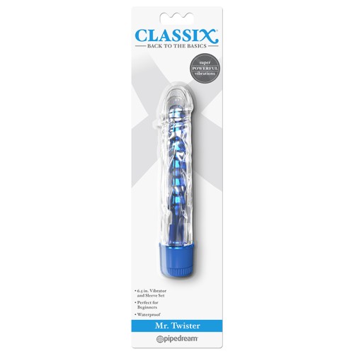 Pipedream Classix Mr. Twister Vibrator Set Blue