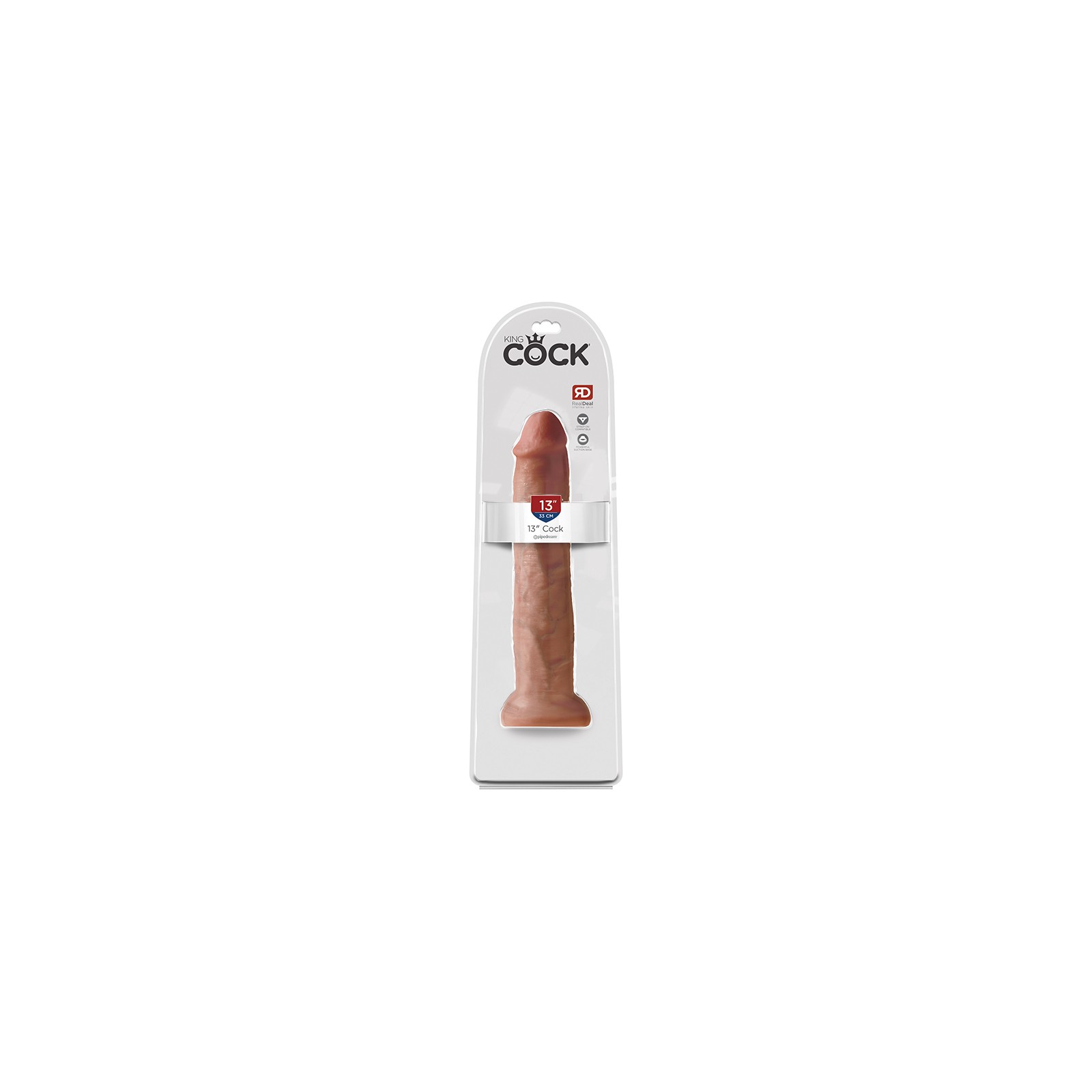 Pipedream King Cock 13 in. Realistic Dildo Tan