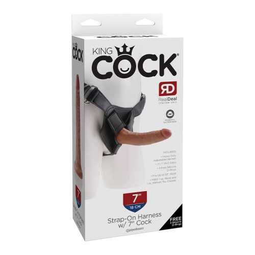 Pipedream King Cock 7-inch Strap-On Harness