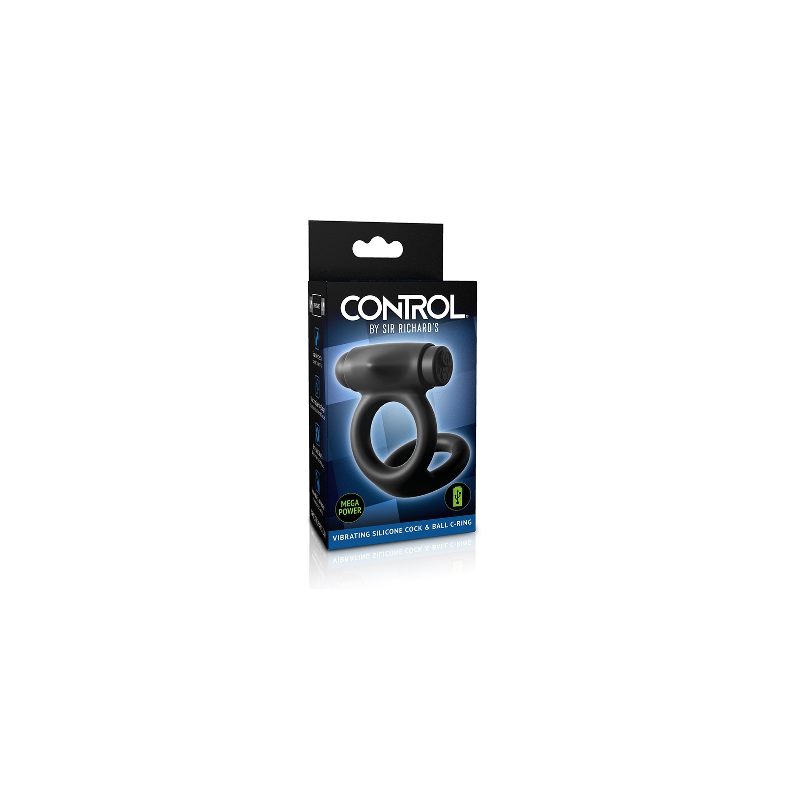 Sir Richard's Control Vibrating C-Ring for Enhanced Pleasure