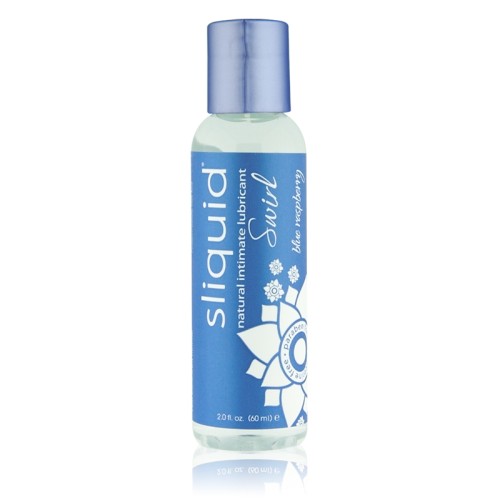 Lubricante Sliquid Swirl Sabor Frambuesa Azul