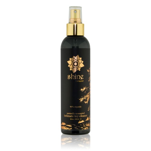 Limpiador Orgánico para Juguetes Sliquid Shine 8.5 oz. - Seguro y Efectivo