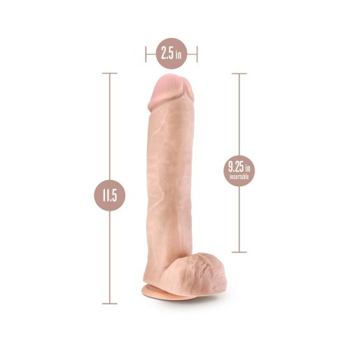 Au Naturel Big John 11.5in Dildo in Beige