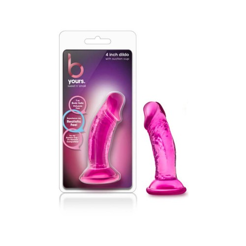 B Yours Sweet n Small Dildo de 4 Pulgadas Rosa