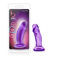 Dildo B Yours Sweet n' Small de 4 Pulgadas con Base de Succión