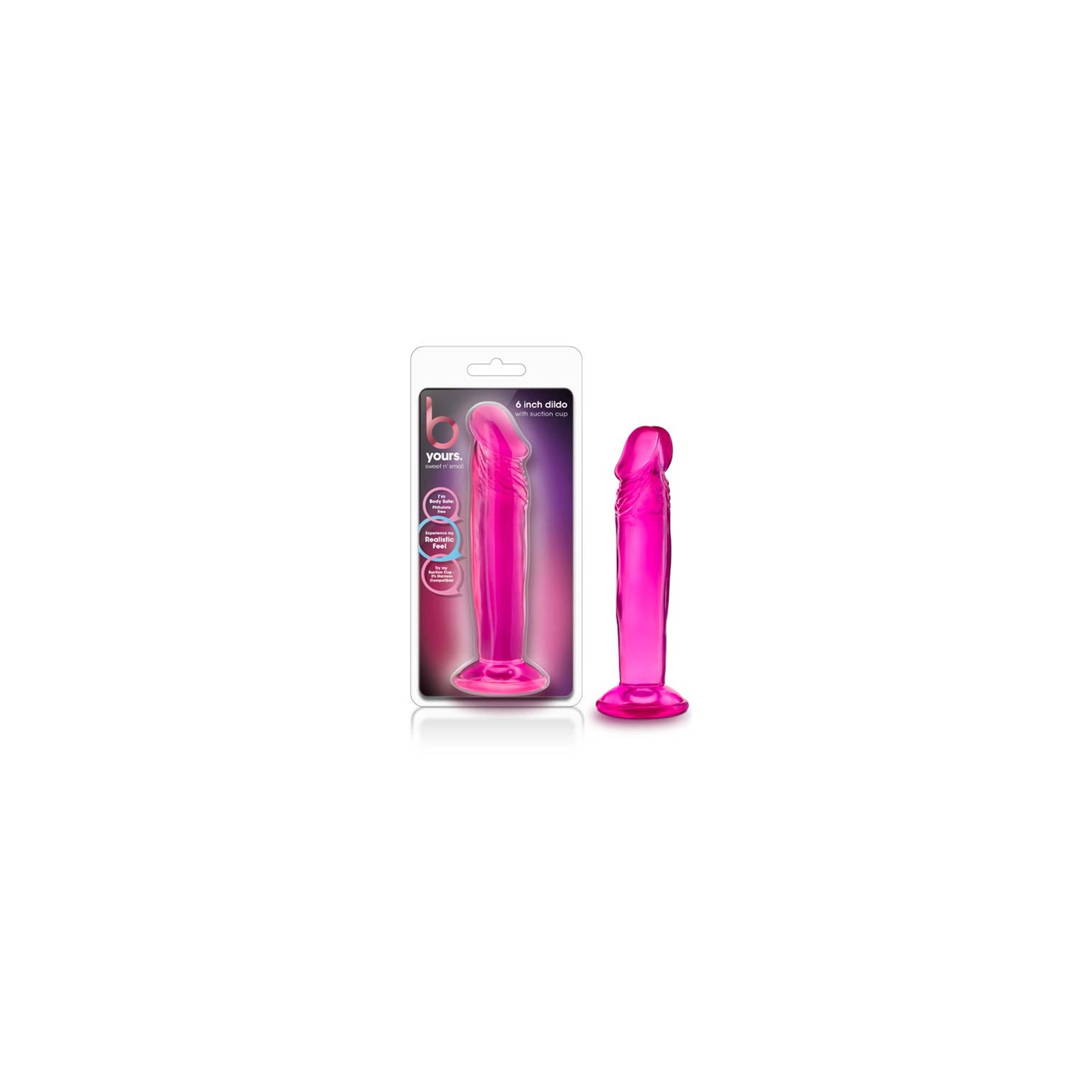 B Yours Sweet n Small 6 Inch Dildo for Realistic Fun