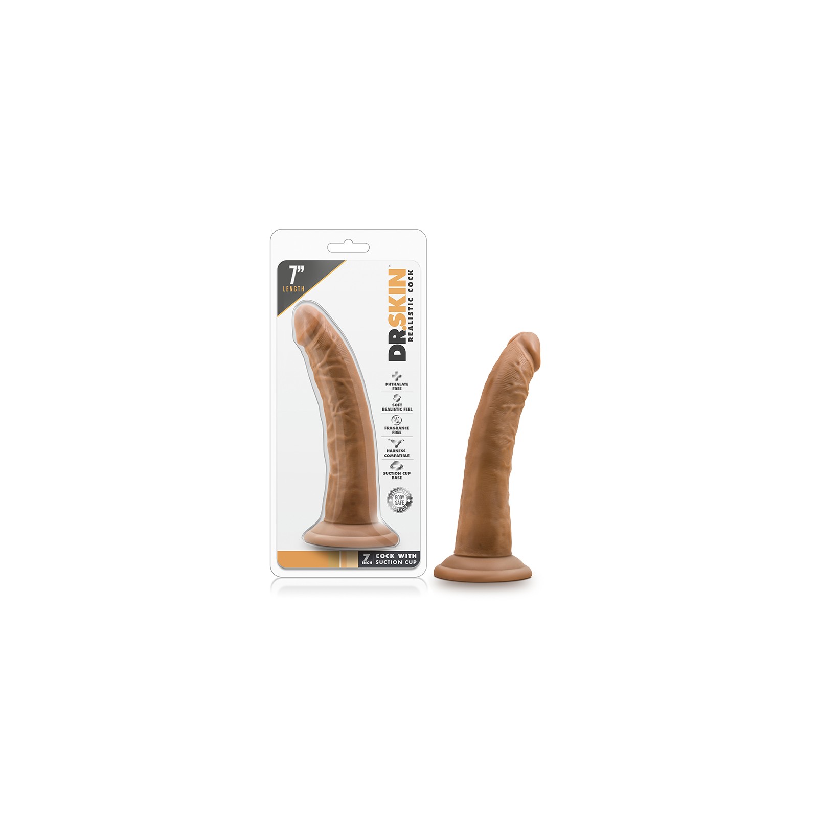 Dr. Skin Dildo Realista de 7 Pulgadas - Placer Natural